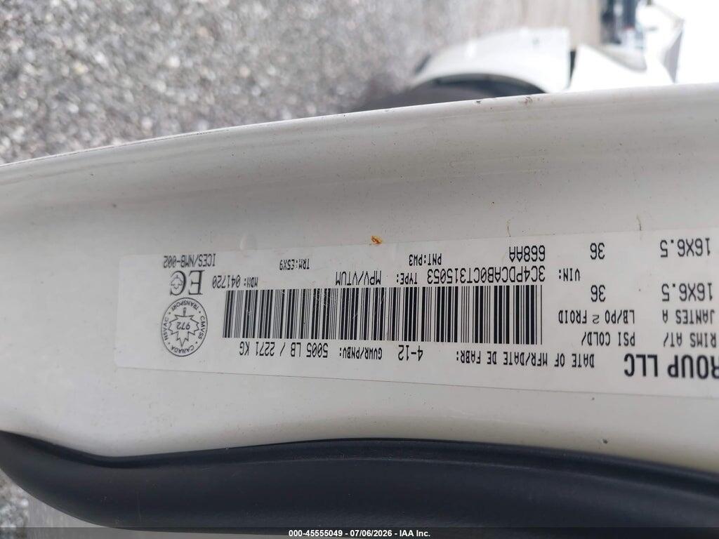 3C4PDCAB0CT315053 2012 DODGE JOURNEY photo no. 9