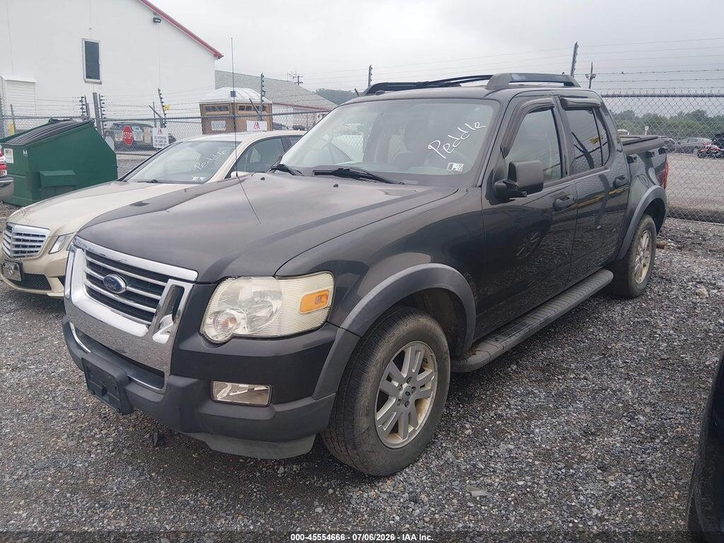 1FMEU5BE3AUA51658 2010 FORD EXPLORER SPORT TRAC photo no. 2