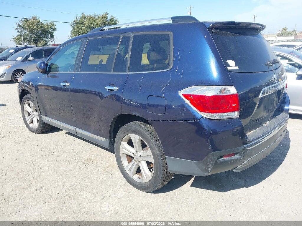 5TDDK3EH0CS130633 2012 TOYOTA HIGHLANDER photo no. 3