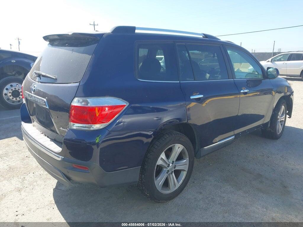 5TDDK3EH0CS130633 2012 TOYOTA HIGHLANDER photo no. 4