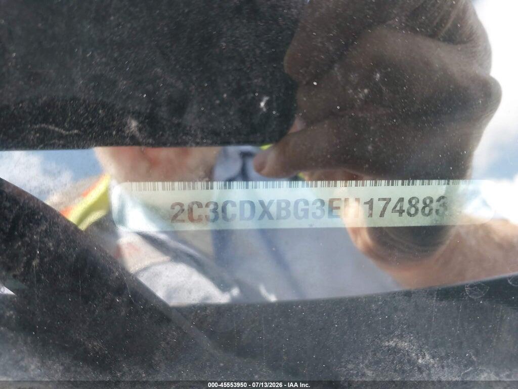 2C3CDXBG3EH174883 2014 DODGE CHARGER photo no. 9