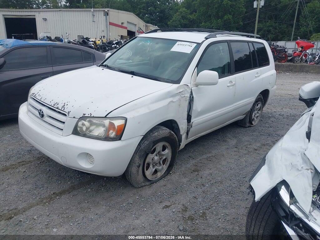 JTEDD21A250125559 2005 TOYOTA HIGHLANDER photo no. 2