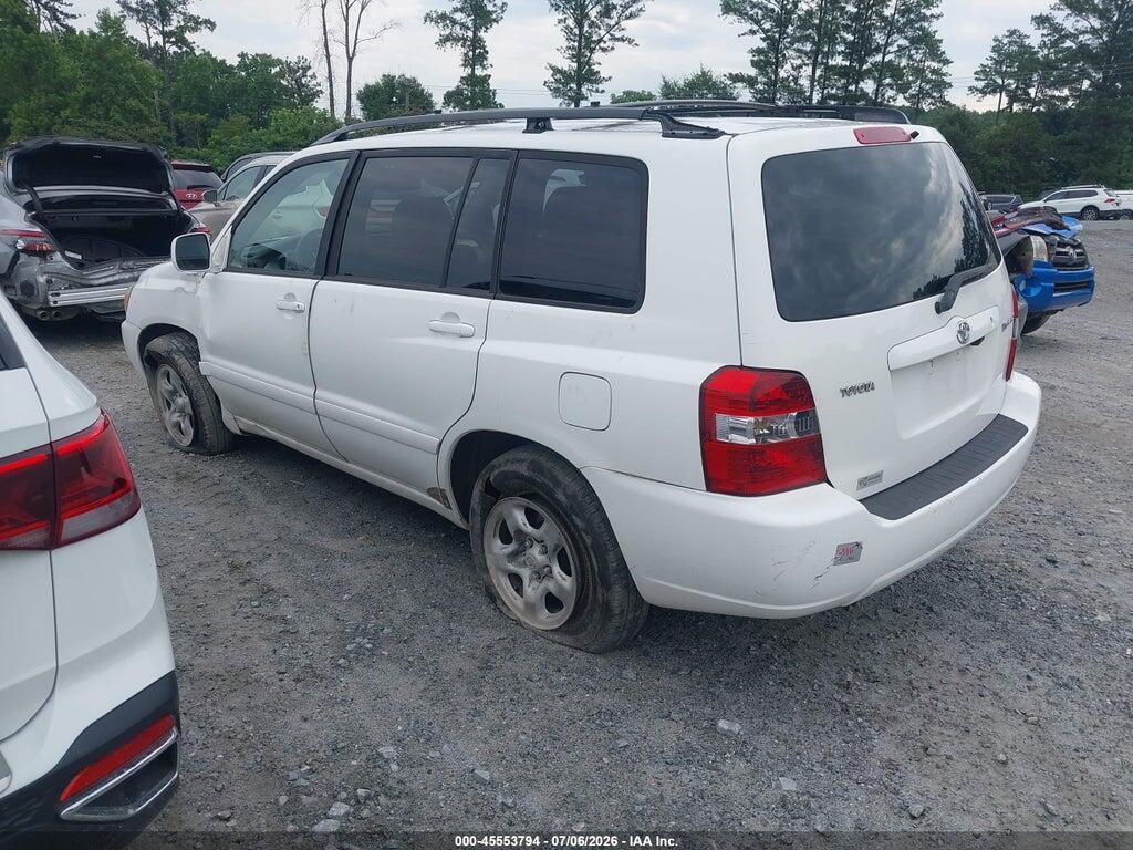 JTEDD21A250125559 2005 TOYOTA HIGHLANDER photo no. 3