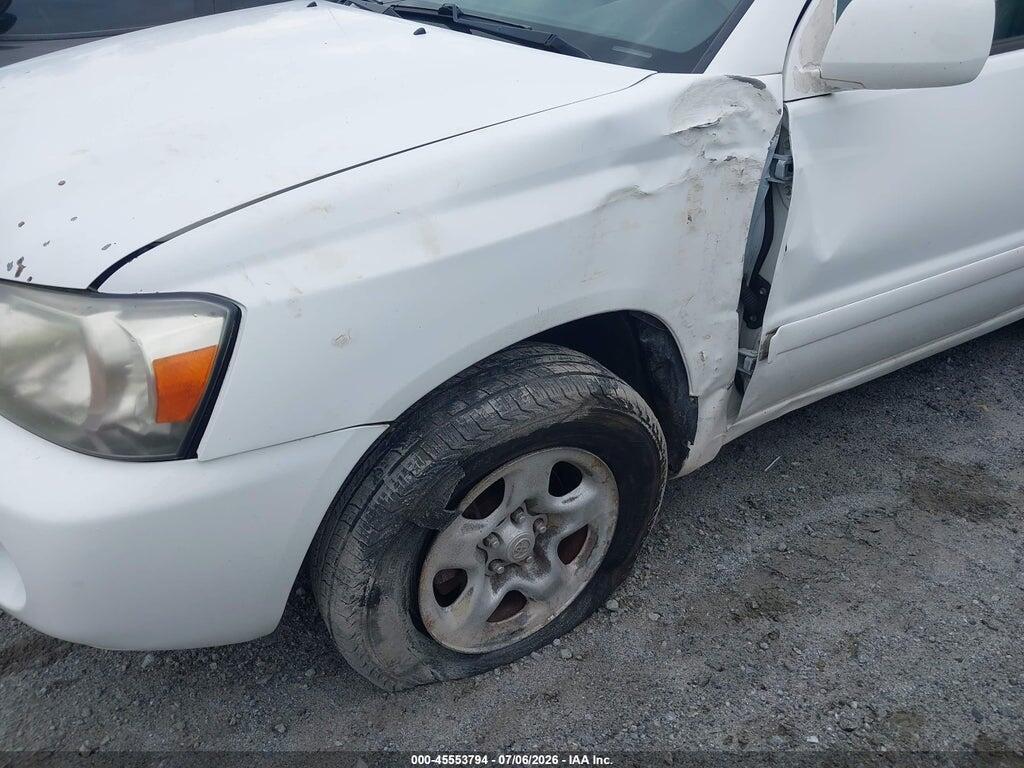 JTEDD21A250125559 2005 TOYOTA HIGHLANDER photo no. 6