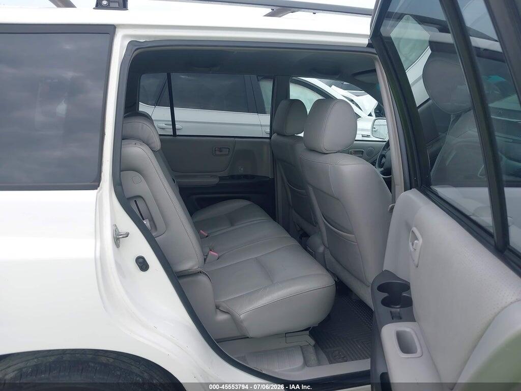 JTEDD21A250125559 2005 TOYOTA HIGHLANDER photo no. 8