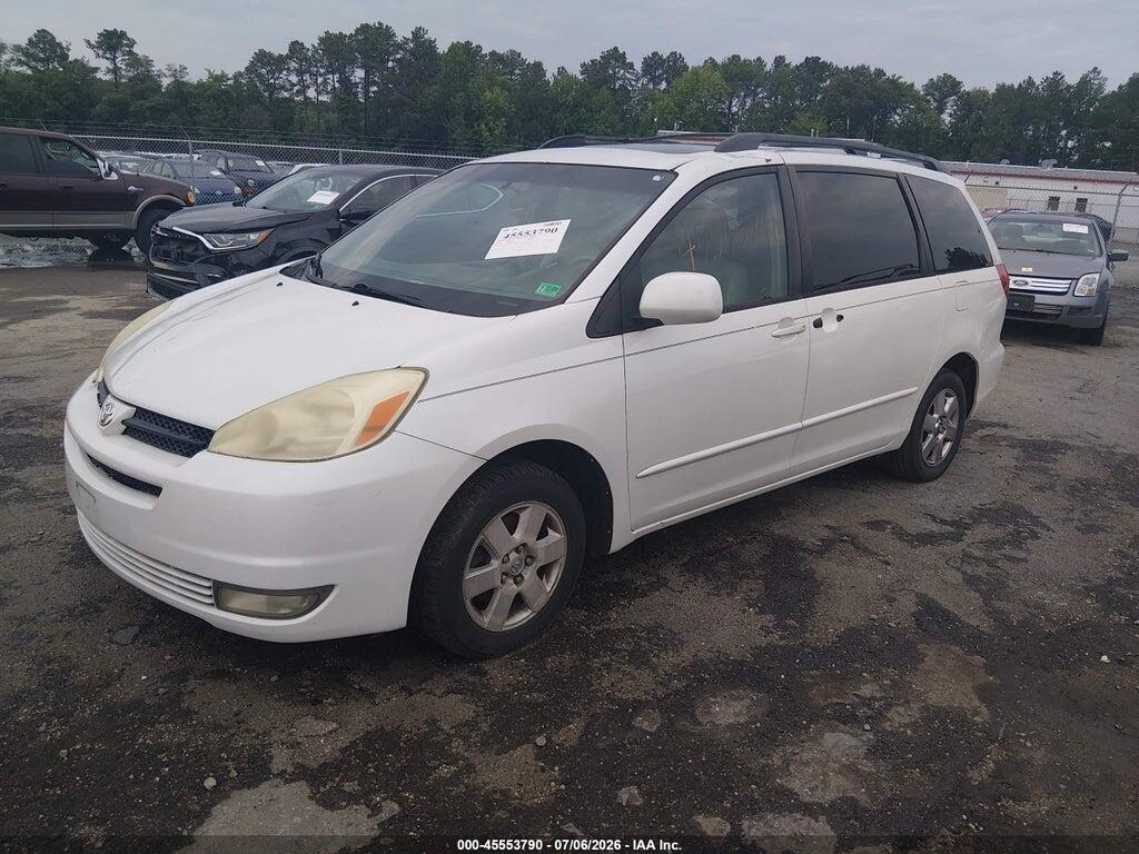 5TDZA22CX4S070891 2004 TOYOTA SIENNA photo no. 2