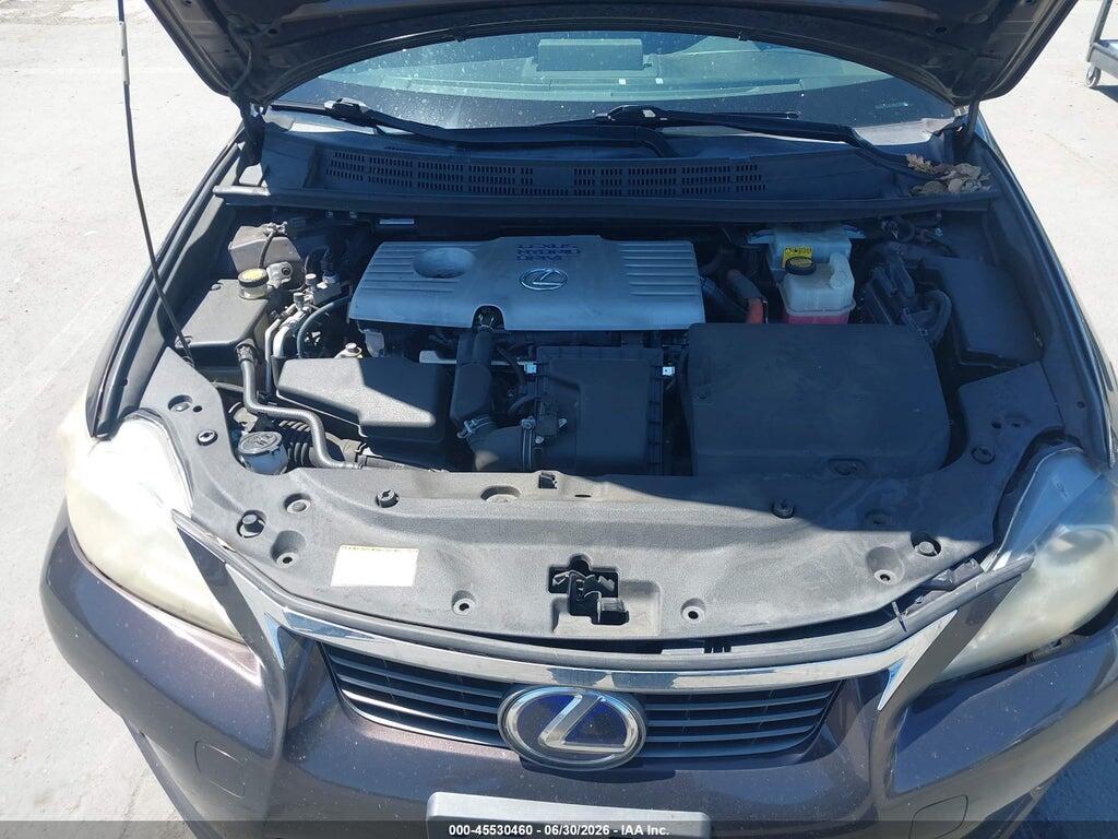 JTHKD5BH9B2006012 2011 LEXUS CT 200H photo no. 10