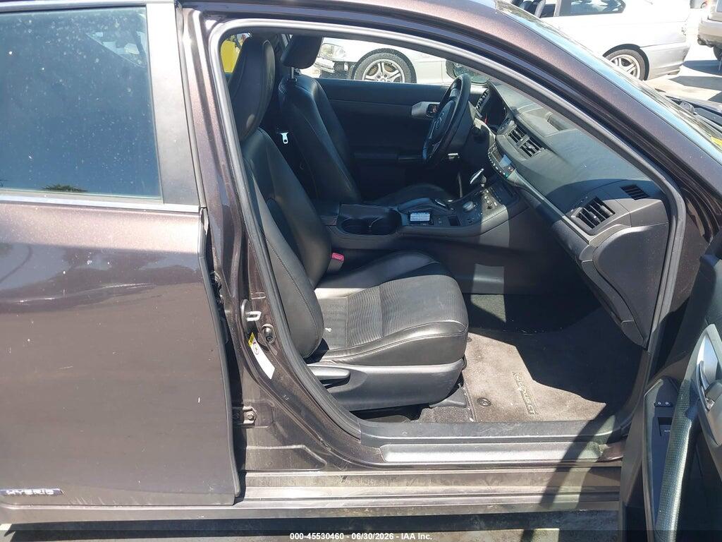 JTHKD5BH9B2006012 2011 LEXUS CT 200H photo no. 5
