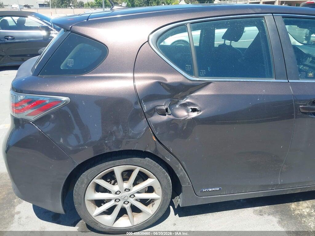 JTHKD5BH9B2006012 2011 LEXUS CT 200H photo no. 6