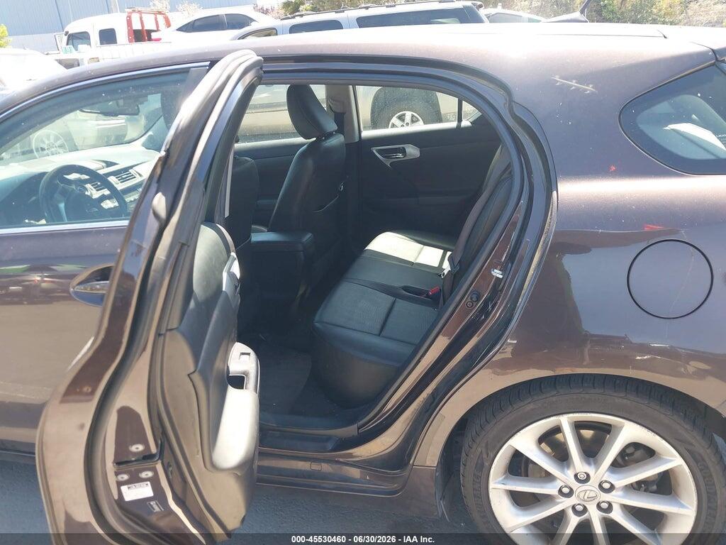 JTHKD5BH9B2006012 2011 LEXUS CT 200H photo no. 8