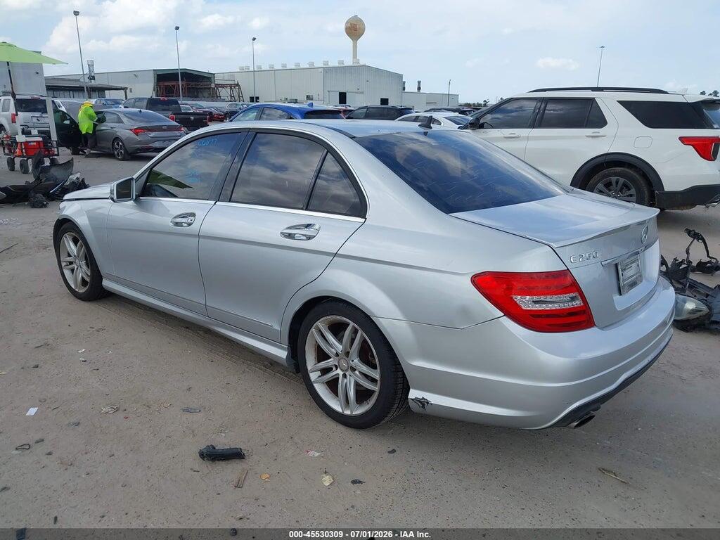WDDGF4HB2EA928913 2014 MERCEDES-BENZ C 250 photo no. 3