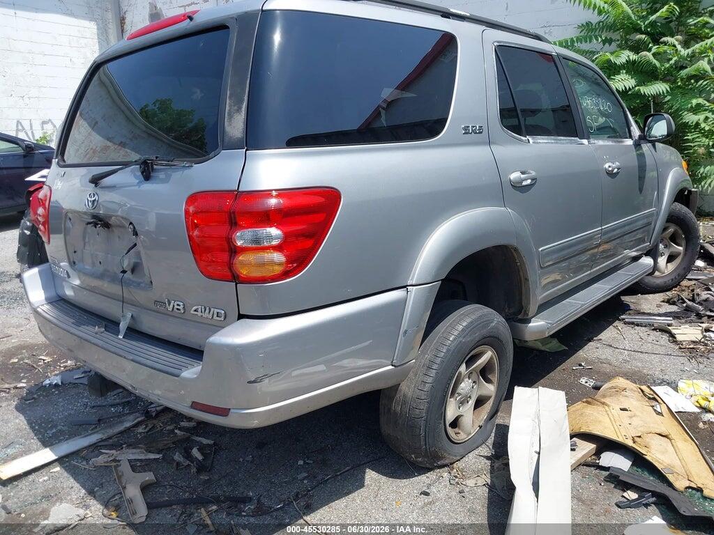 5TDBT44AX2S075282 2002 TOYOTA SEQUOIA photo no. 4