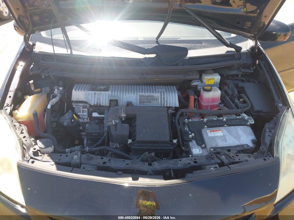 JTDKN3DU6C5463440 2012 TOYOTA PRIUS photo no. 10