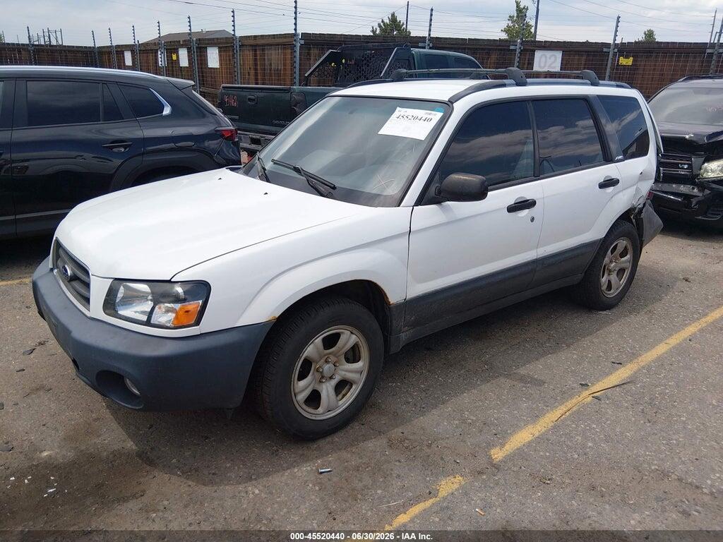 JF1SG63683H765704 2003 SUBARU FORESTER photo no. 2