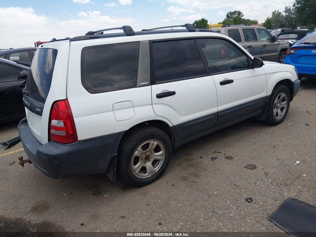 JF1SG63683H765704 2003 SUBARU FORESTER photo no. 4