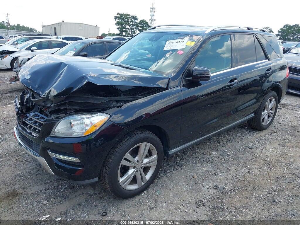 4JGDA5HB6DA235855 2013 MERCEDES-BENZ ML 350 photo no. 2