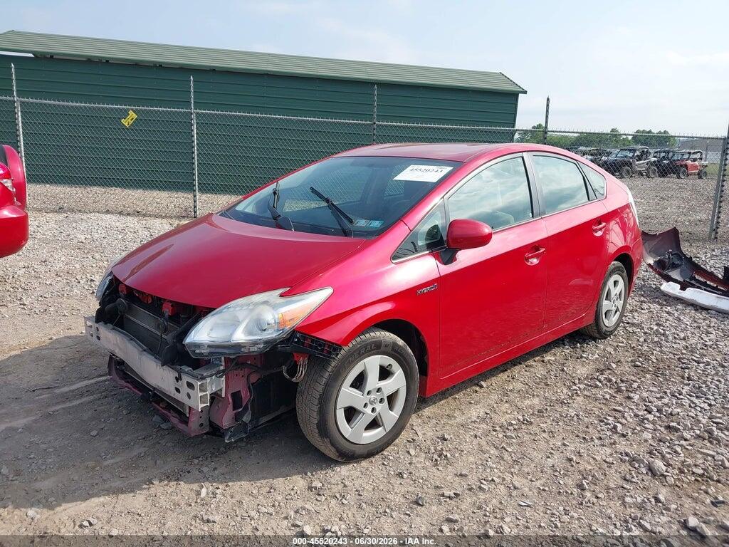 JTDKN3DU2B1402186 2011 TOYOTA PRIUS photo no. 2