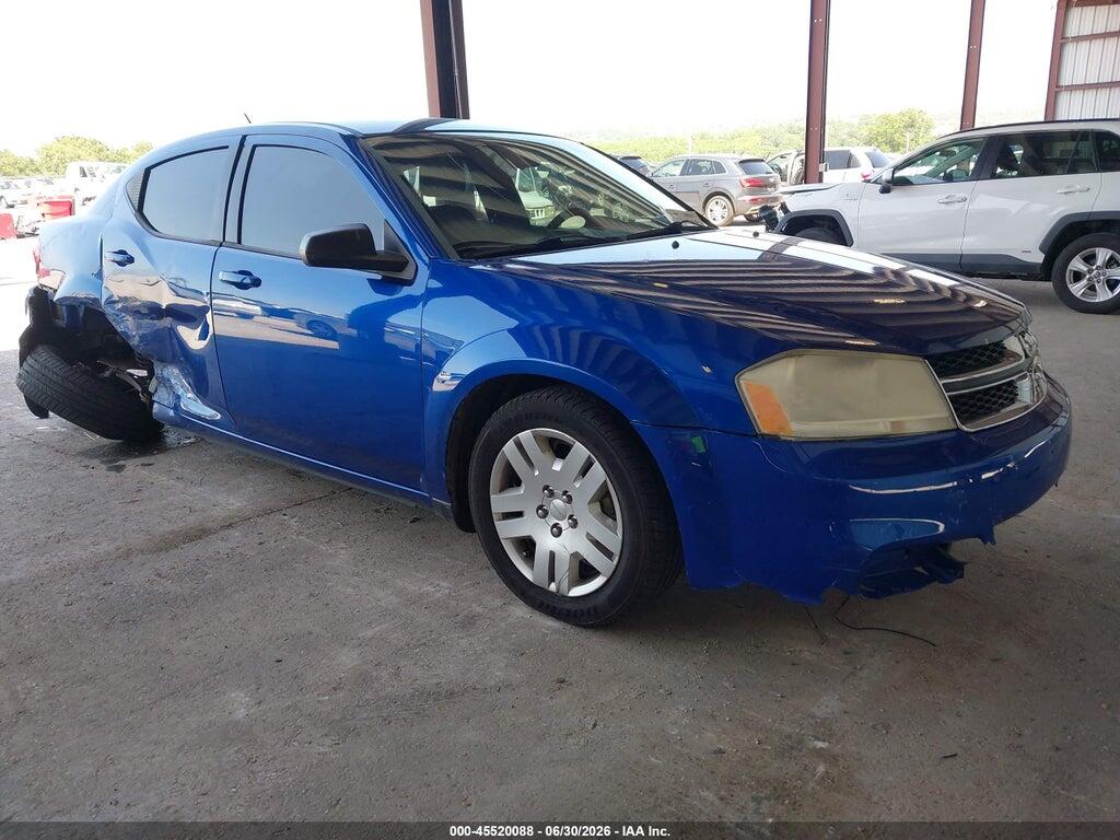 1C3CDZAB4DN581263 2013 DODGE AVENGER photo no. 1