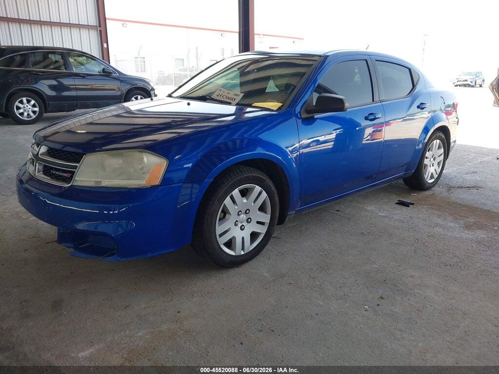 1C3CDZAB4DN581263 2013 DODGE AVENGER photo no. 2