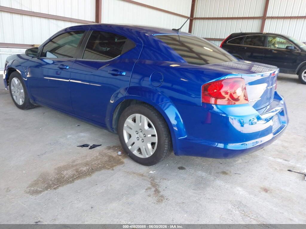 1C3CDZAB4DN581263 2013 DODGE AVENGER photo no. 3