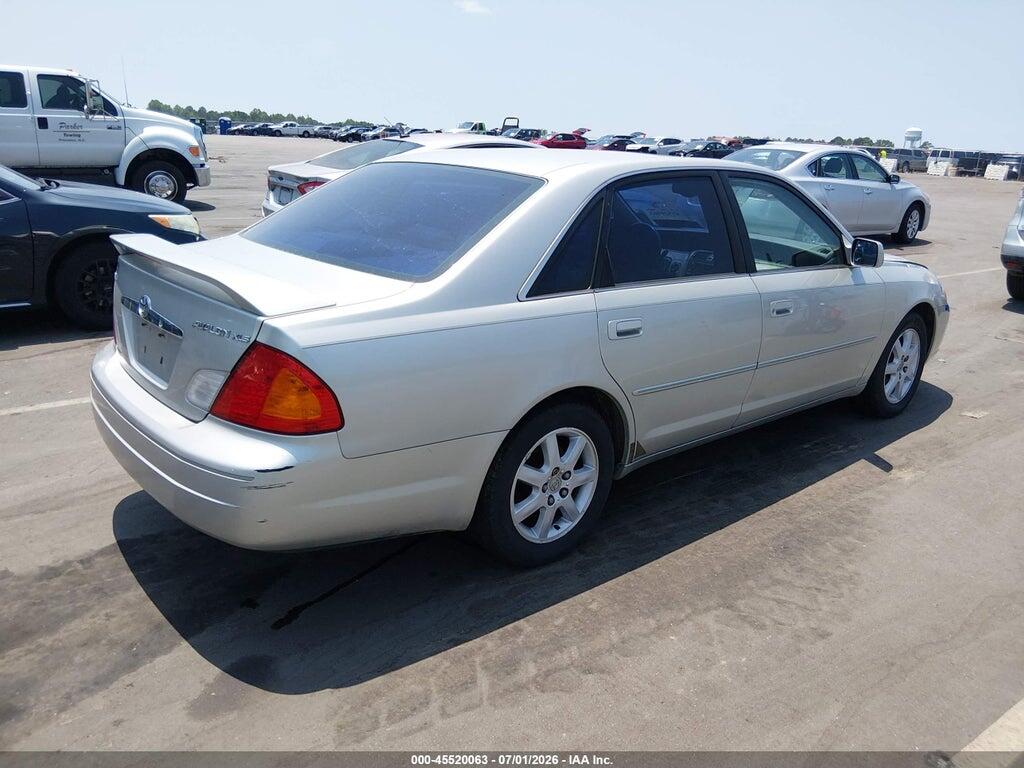 4T1BF28B72U241053 2002 TOYOTA AVALON photo no. 4