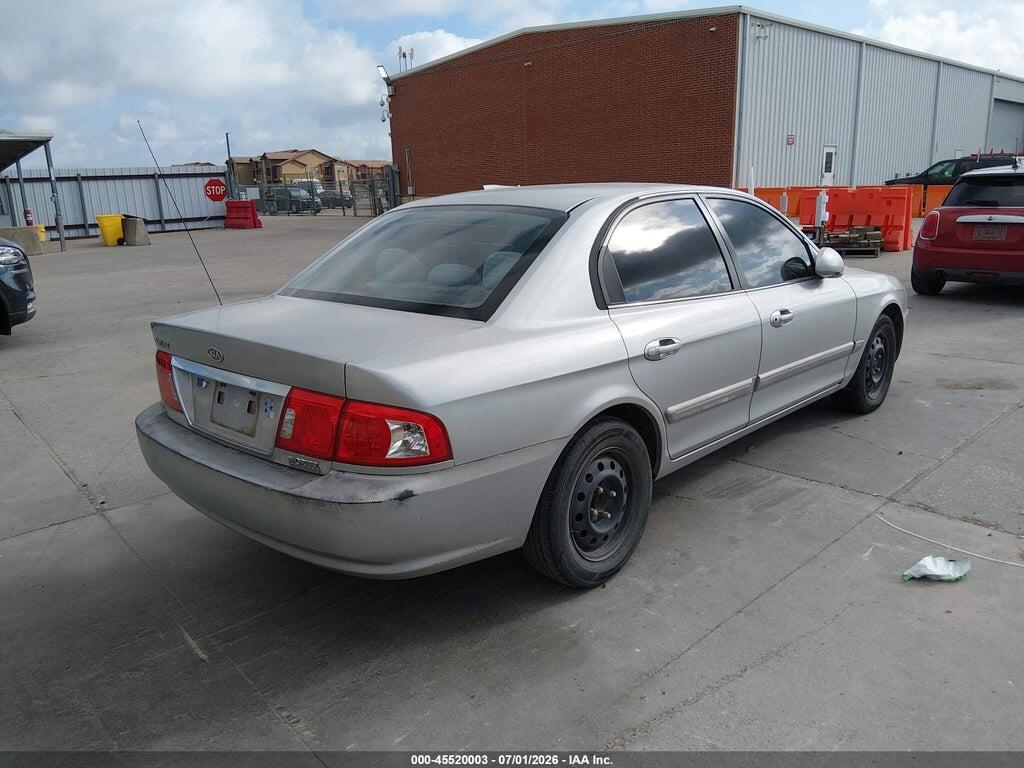 KNAGD126055419211 2005 KIA OPTIMA photo no. 4