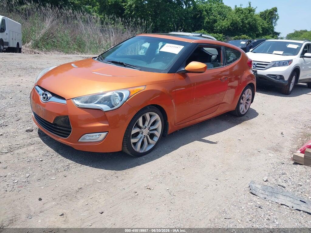 KMHTC6AD3CU029901 2012 HYUNDAI VELOSTER photo no. 2