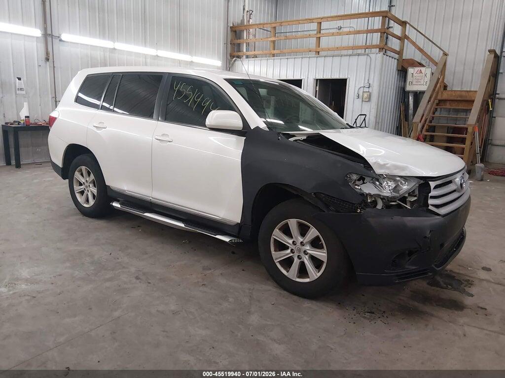 5TDZK3EH8CS070963 2012 TOYOTA HIGHLANDER photo no. 1
