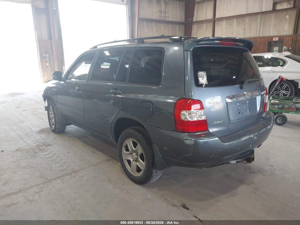 JTEEW21A360004507 2006 TOYOTA HIGHLANDER HYBRID photo no. 3