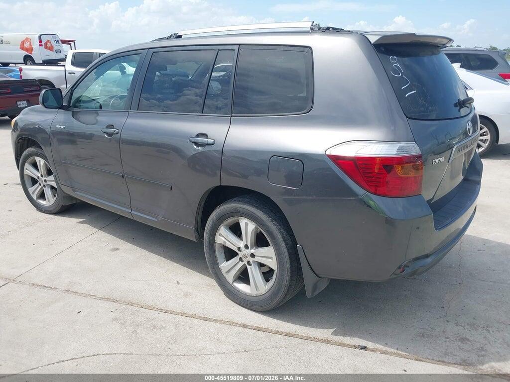 JTEDS43A082030571 2008 TOYOTA HIGHLANDER photo no. 3