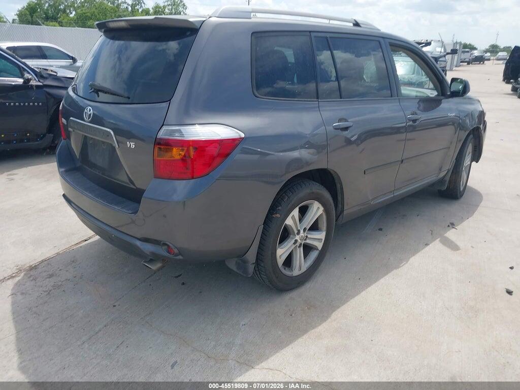 JTEDS43A082030571 2008 TOYOTA HIGHLANDER photo no. 4