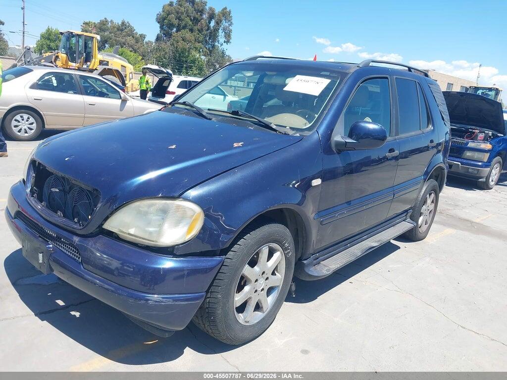 4JGAB54EXYA152533 2000 MERCEDES-BENZ ML 320 photo no. 2