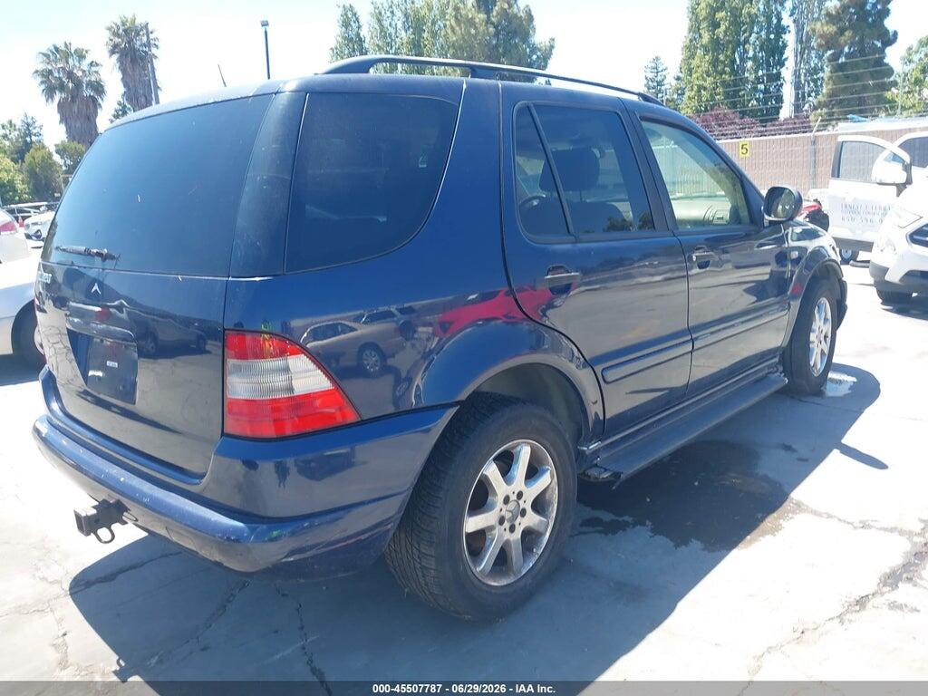 4JGAB54EXYA152533 2000 MERCEDES-BENZ ML 320 photo no. 4