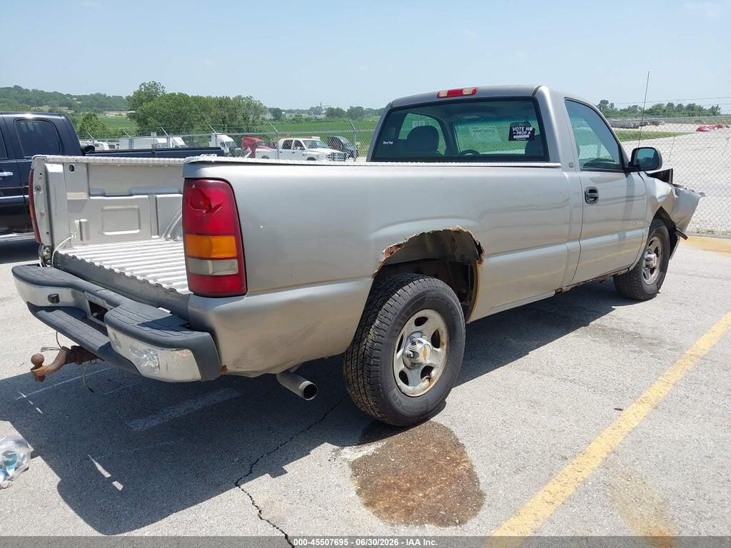 1GCEC14W61Z220192 2001 CHEVROLET SILVERADO 1500 photo no. 4