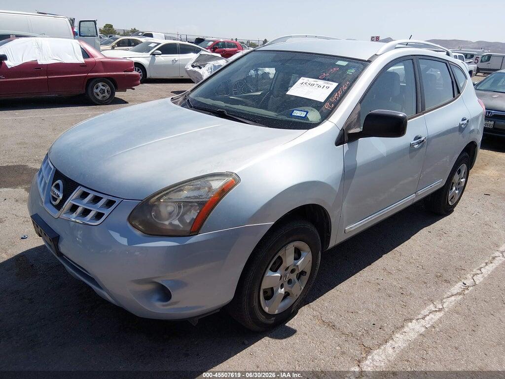 JN8AS5MV8EW204555 2014 NISSAN ROGUE SELECT photo no. 2