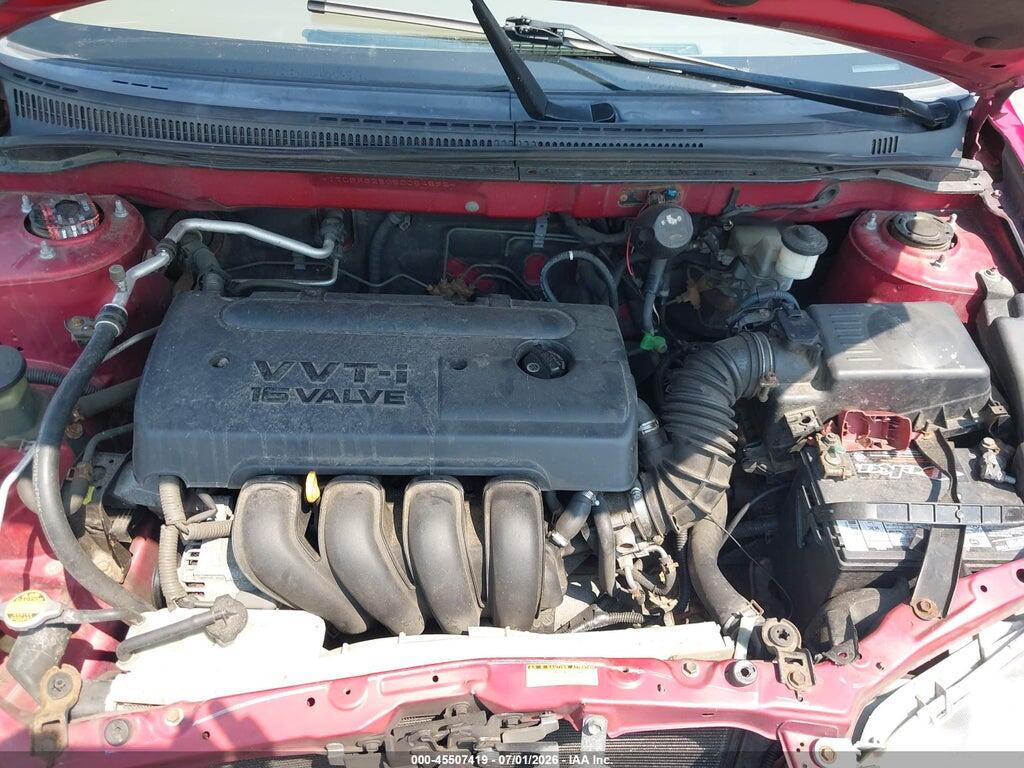 JTDBR32E050054592 2005 TOYOTA COROLLA photo no. 10