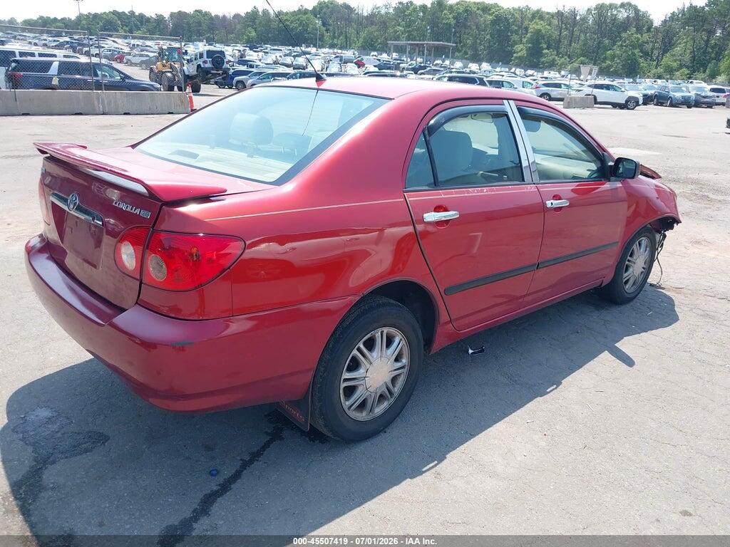 JTDBR32E050054592 2005 TOYOTA COROLLA photo no. 4