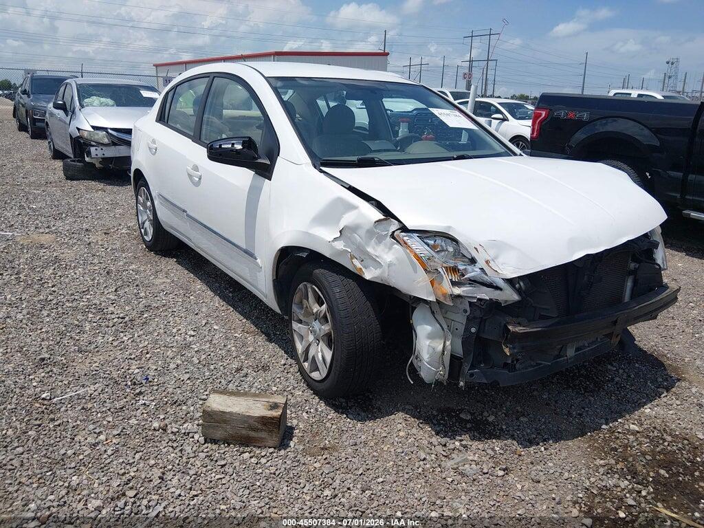 3N1AB6AP0CL664046 2012 NISSAN SENTRA photo no. 1