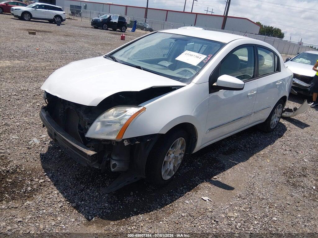 3N1AB6AP0CL664046 2012 NISSAN SENTRA photo no. 2