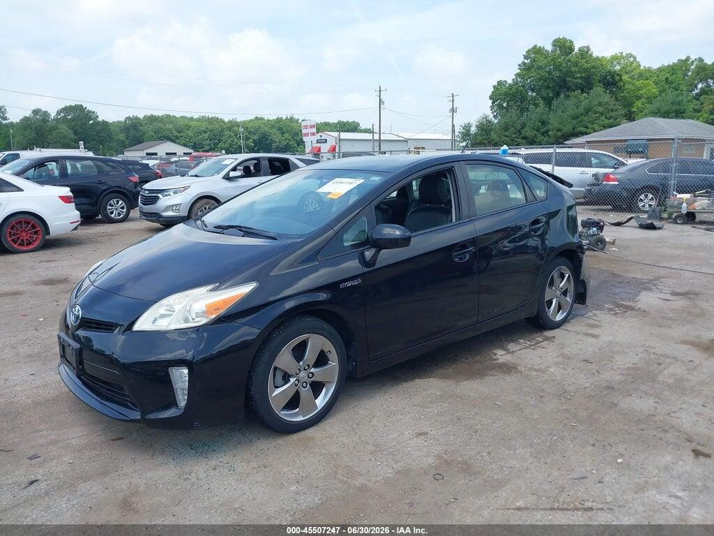 JTDKN3DU5D5624300 2013 TOYOTA PRIUS photo no. 2