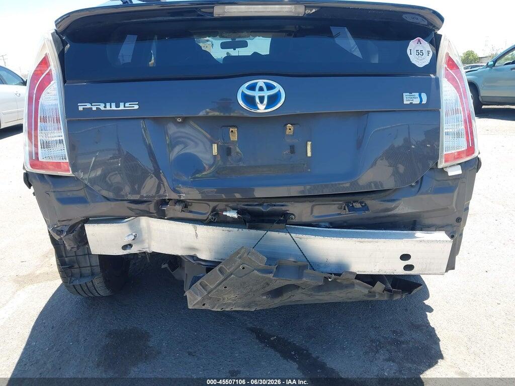 JTDKN3DUXE1736728 2014 TOYOTA PRIUS photo no. 6