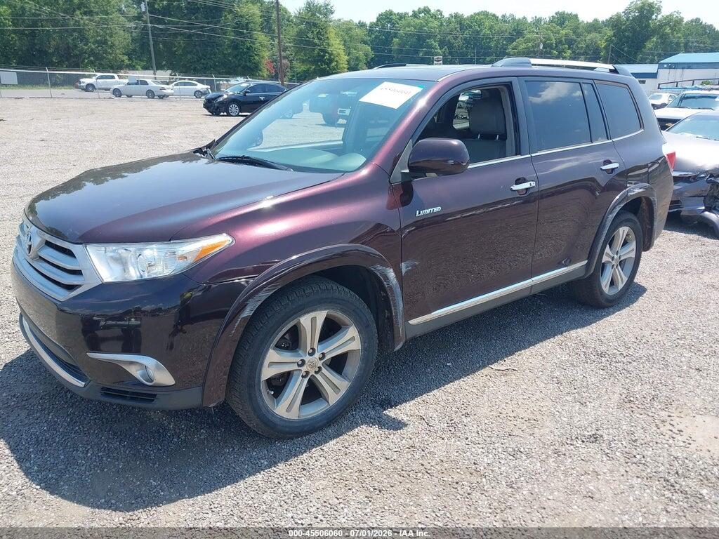 5TDYK3EH6CS064073 2012 TOYOTA HIGHLANDER photo no. 2