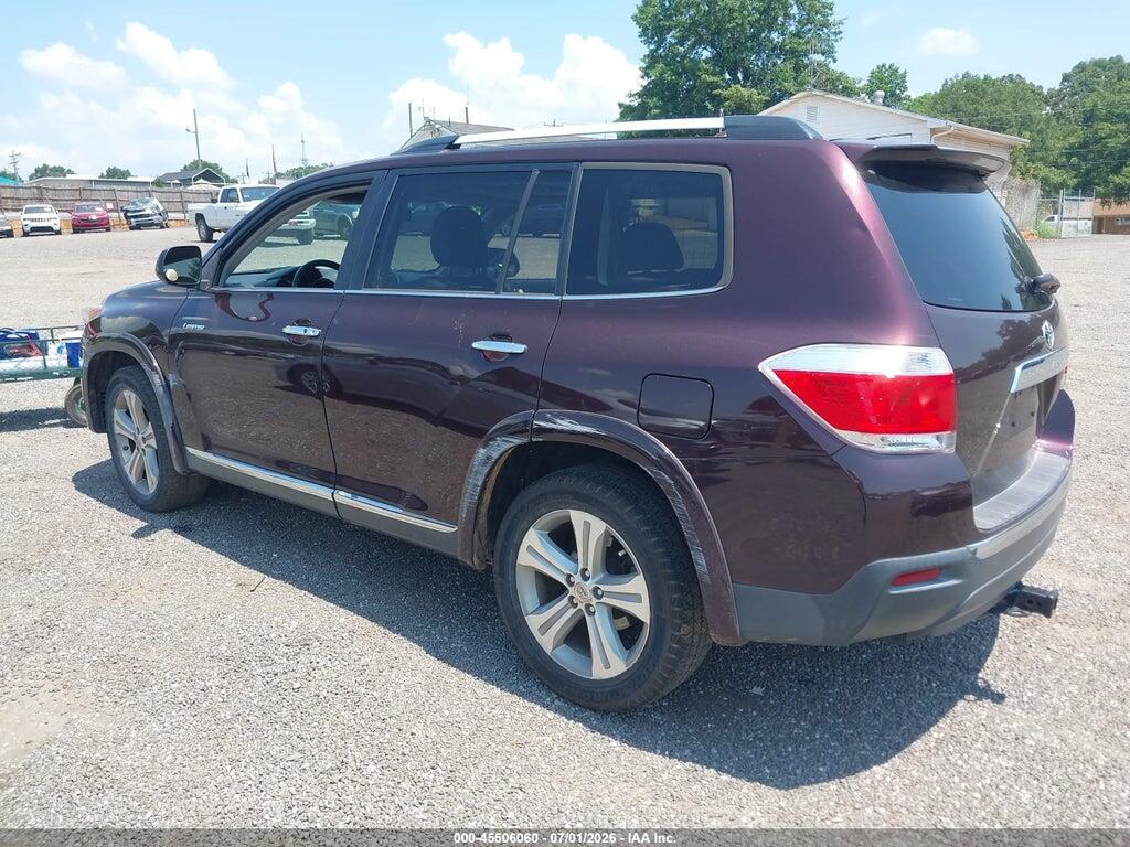 5TDYK3EH6CS064073 2012 TOYOTA HIGHLANDER photo no. 3