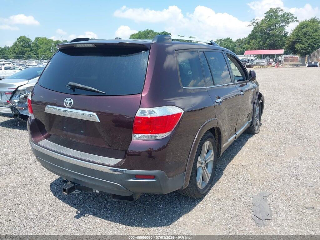 5TDYK3EH6CS064073 2012 TOYOTA HIGHLANDER photo no. 4