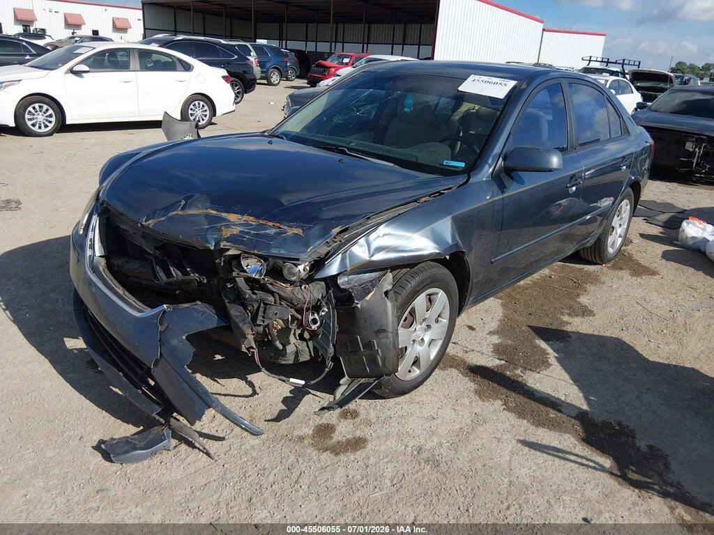5NPET46C99H489892 2009 HYUNDAI SONATA photo no. 2