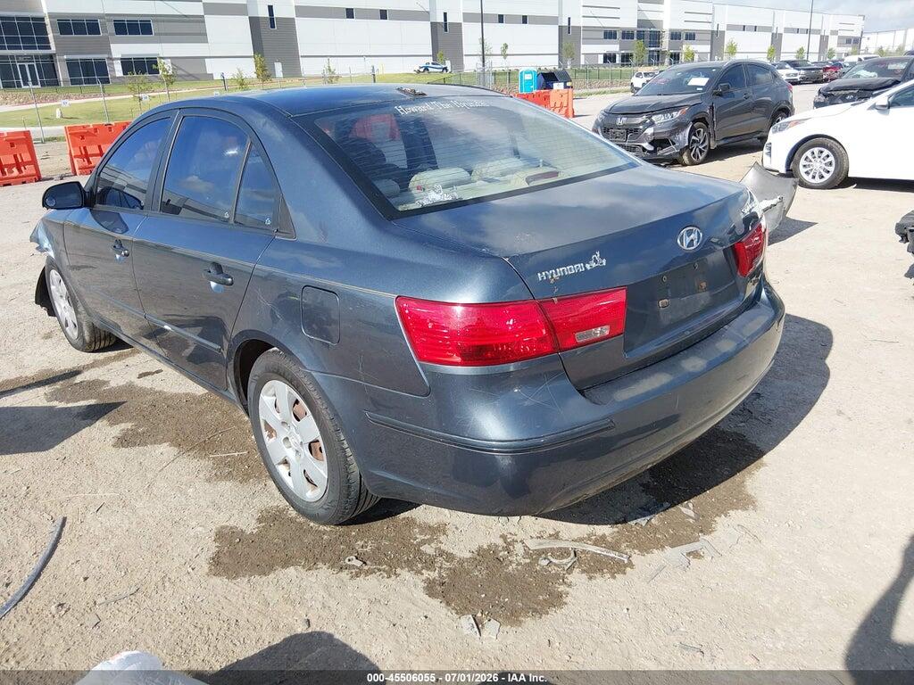 5NPET46C99H489892 2009 HYUNDAI SONATA photo no. 3