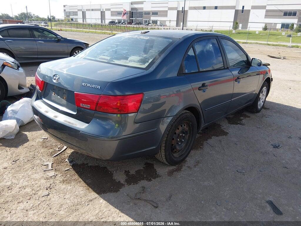 5NPET46C99H489892 2009 HYUNDAI SONATA photo no. 4