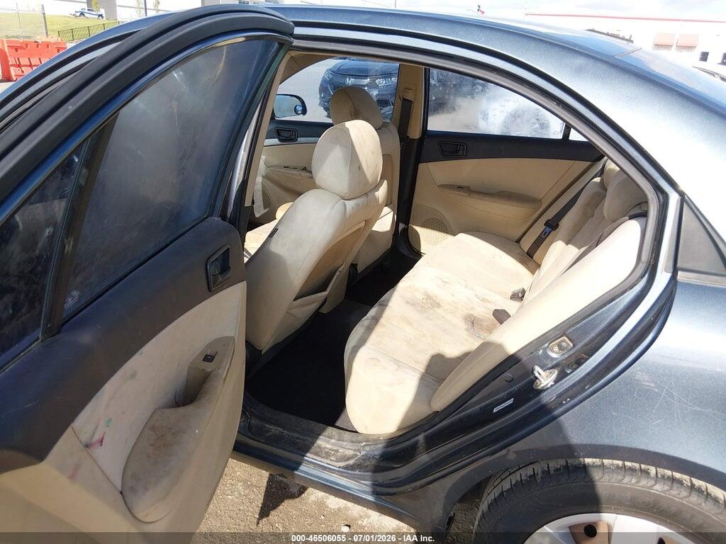 5NPET46C99H489892 2009 HYUNDAI SONATA photo no. 8