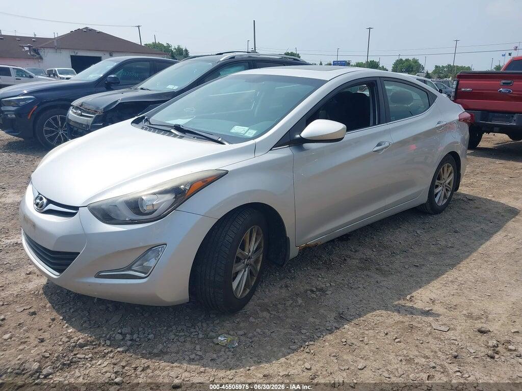 5NPDH4AE0FH581636 2015 HYUNDAI ELANTRA photo no. 2