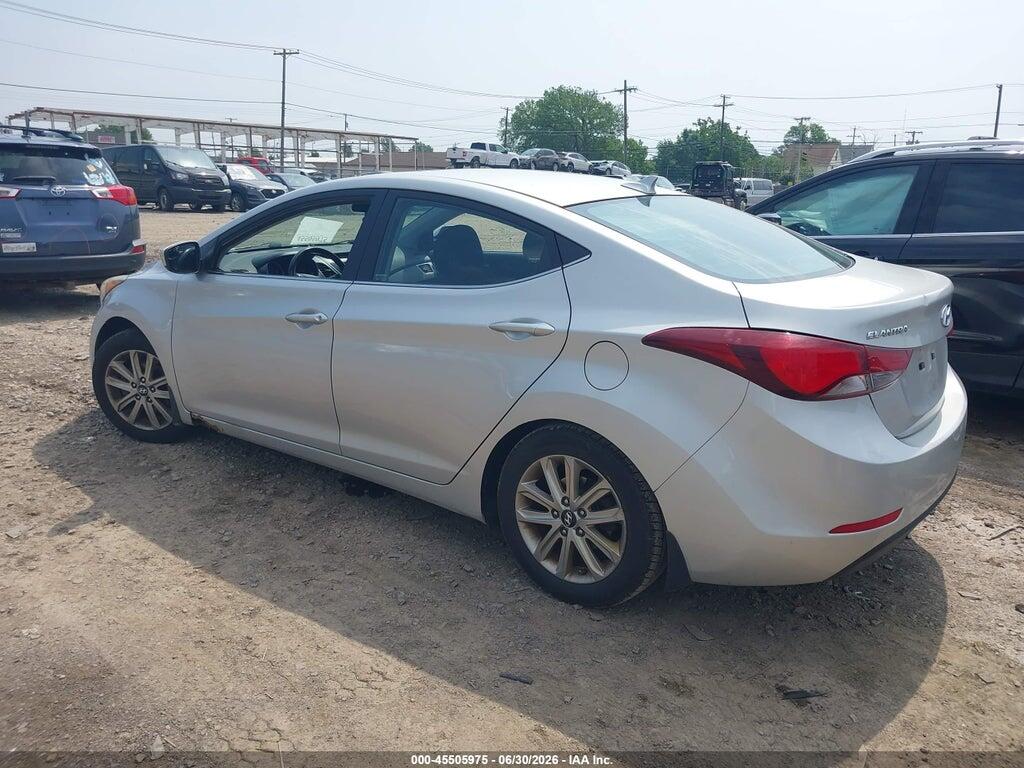 5NPDH4AE0FH581636 2015 HYUNDAI ELANTRA photo no. 3